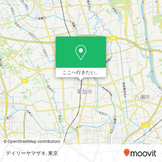 デイリーヤマザキ地図