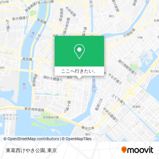 東葛西けやき公園地図