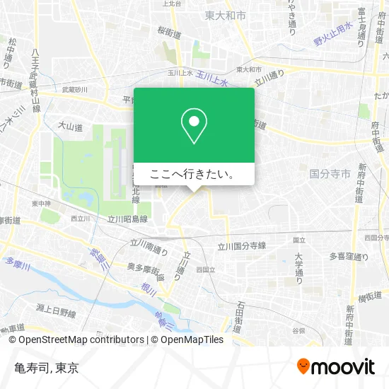 亀寿司地図
