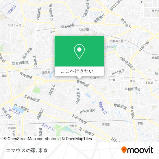 エマウスの家地図