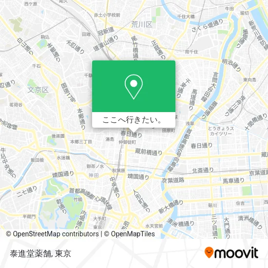泰進堂薬舗地図
