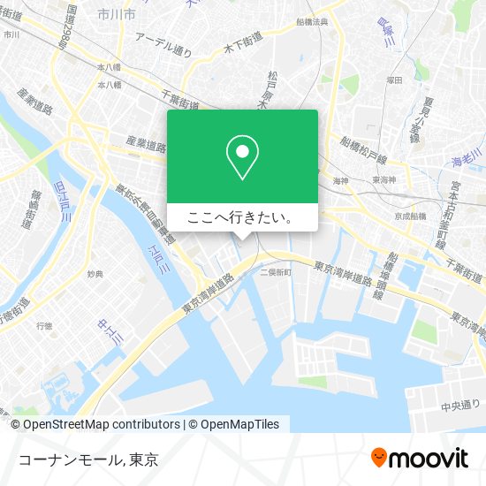 コーナンモール地図
