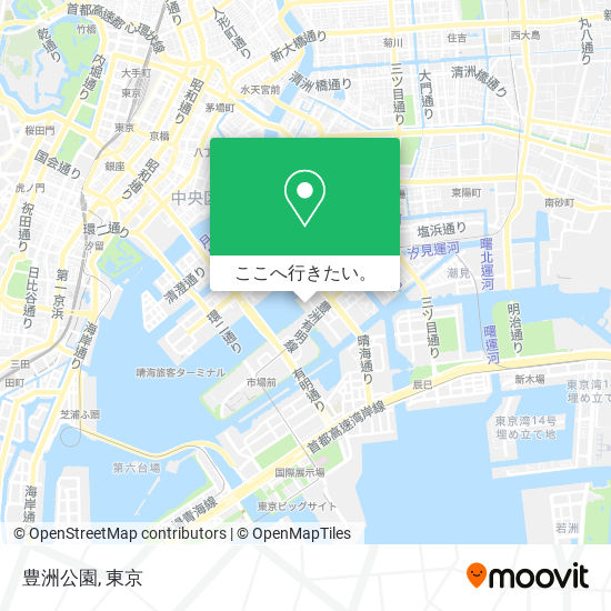 豊洲公園地図