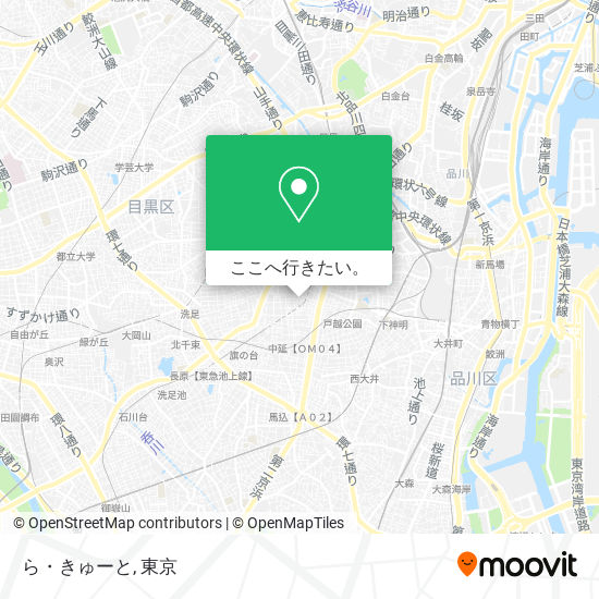 ら・きゅーと地図