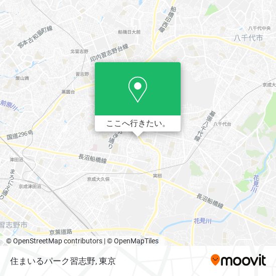 住まいるパーク習志野地図