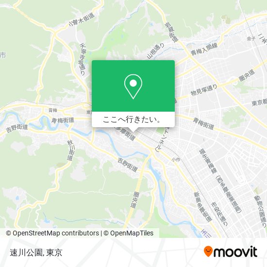 速川公園地図