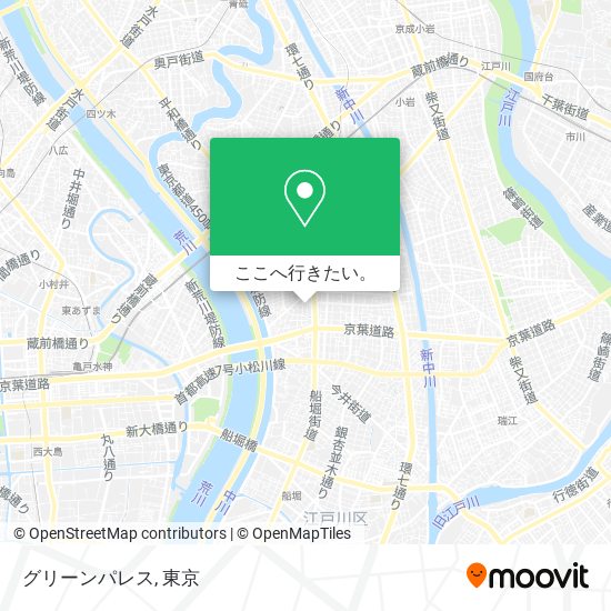 グリーンパレス地図