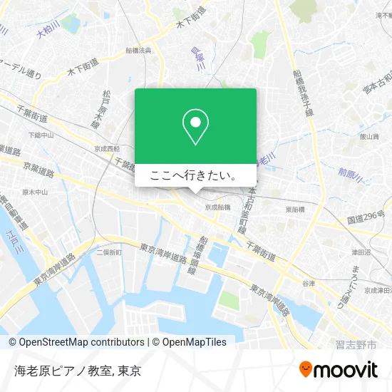 海老原ピアノ教室地図