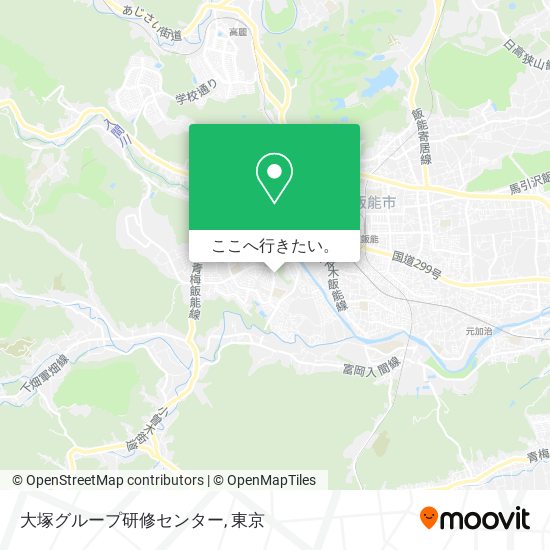 大塚グループ研修センター地図
