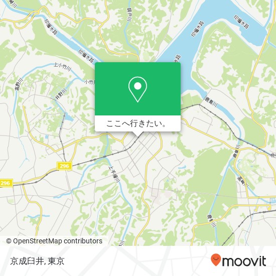 京成臼井地図