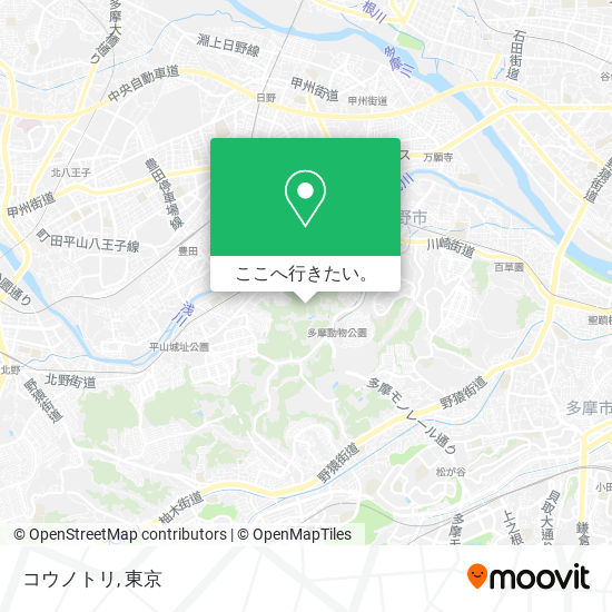 コウノトリ地図