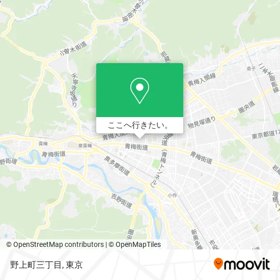 野上町三丁目地図