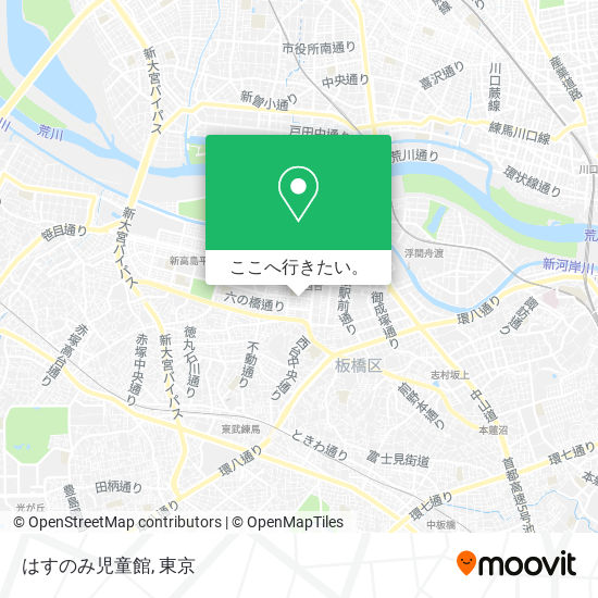 はすのみ児童館地図