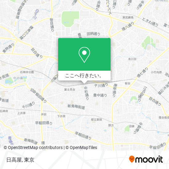 日高屋地図