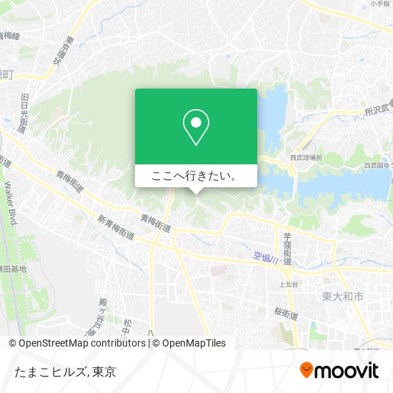 たまこヒルズ地図