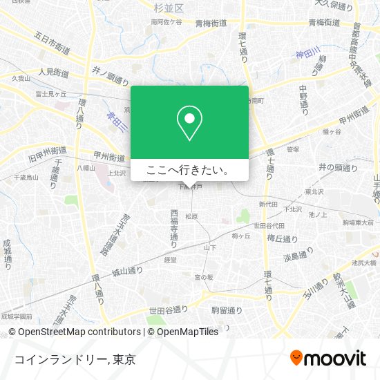 コインランドリー地図