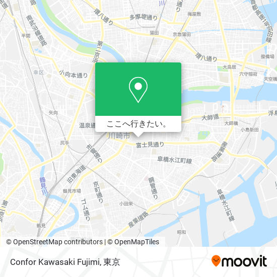 Confor Kawasaki Fujimi地図