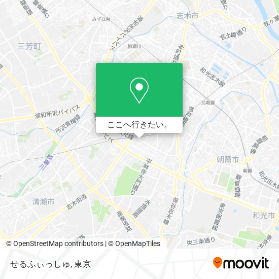 せるふぃっしゅ地図