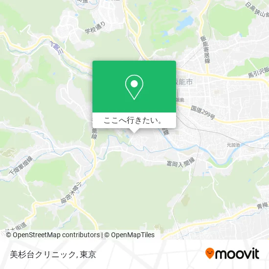 美杉台クリニック地図