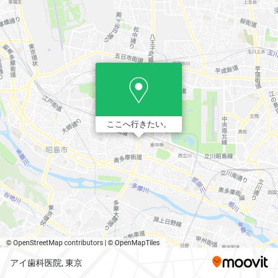 アイ歯科医院地図