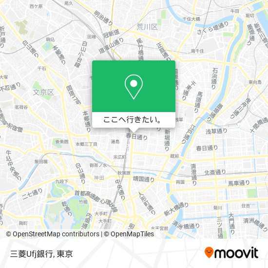 三菱Ufj銀行地図