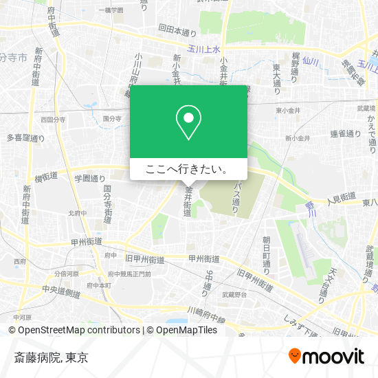 斎藤病院地図