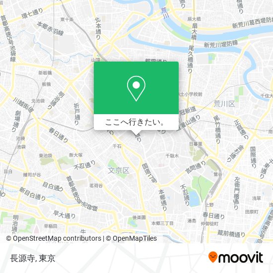 長源寺地図