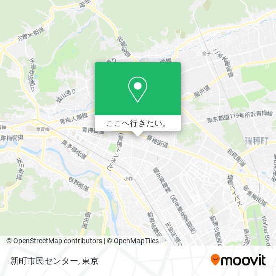 新町市民センター地図