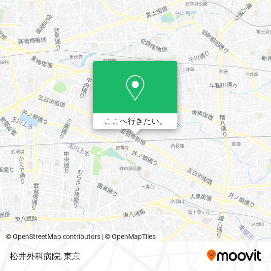 松井外科病院地図