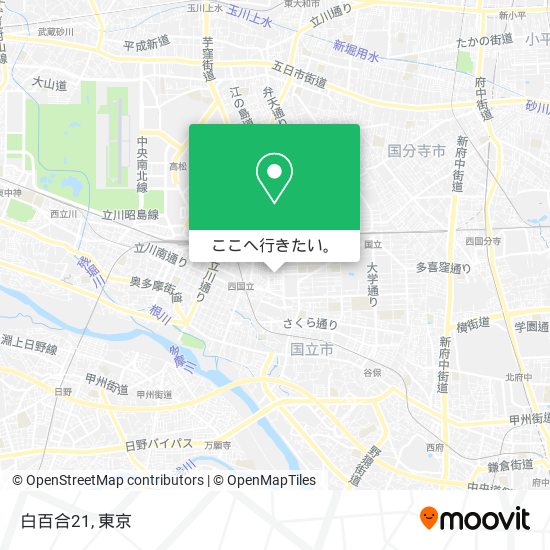 白百合21地図