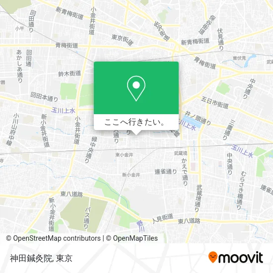 神田鍼灸院地図