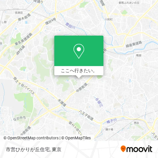 市営ひかりが丘住宅地図