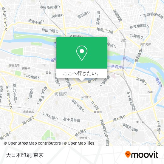 大日本印刷地図