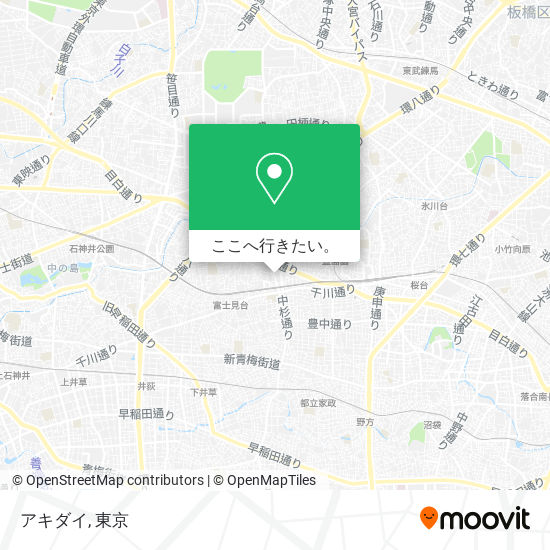 アキダイ地図