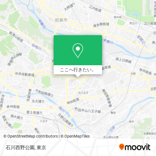 石川西野公園地図