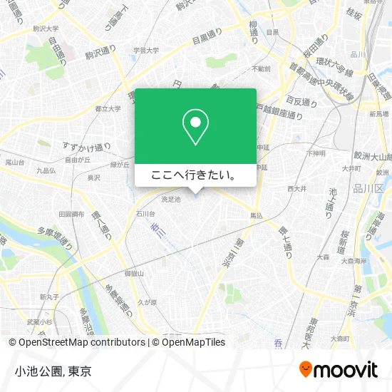 小池公園地図