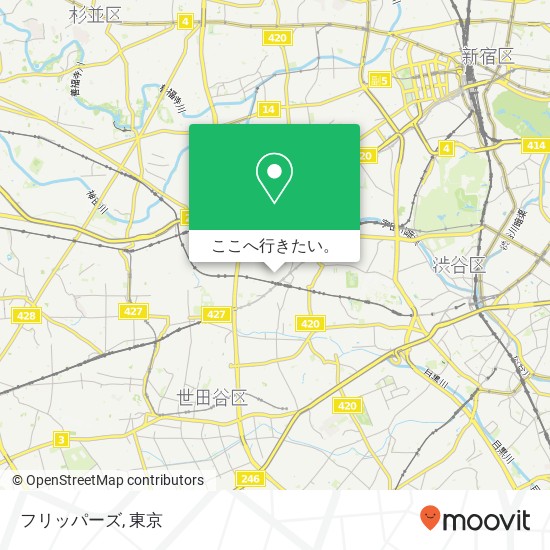 フリッパーズ地図