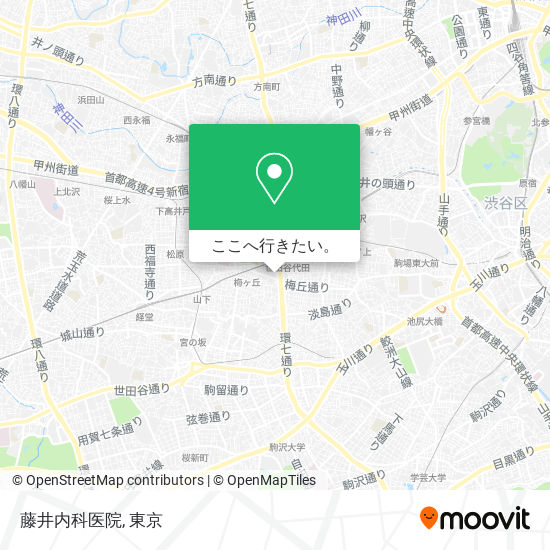 藤井内科医院地図