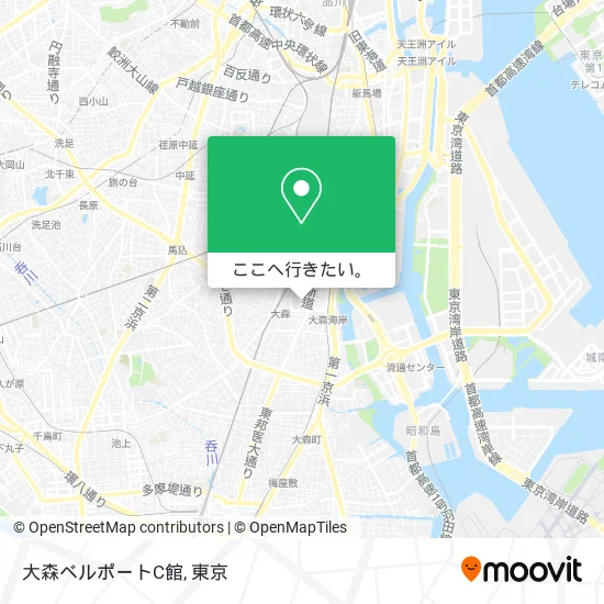 大森ベルポートC館地図