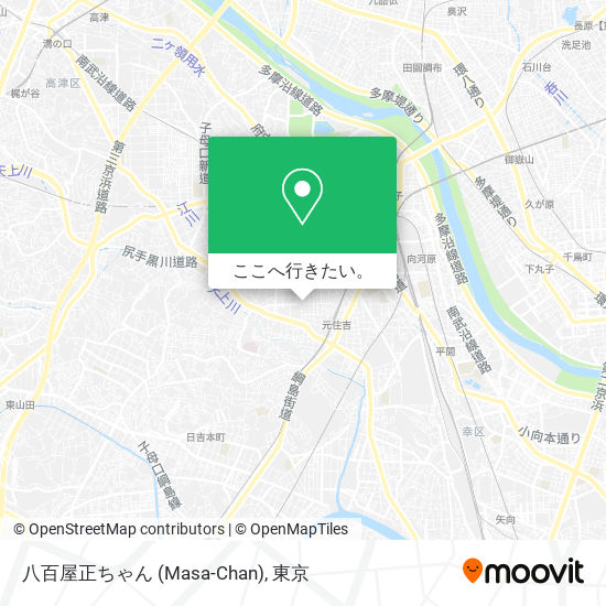 八百屋正ちゃん (Masa-Chan)地図