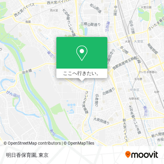 明日香保育園地図