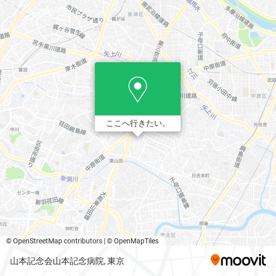 山本記念会山本記念病院地図