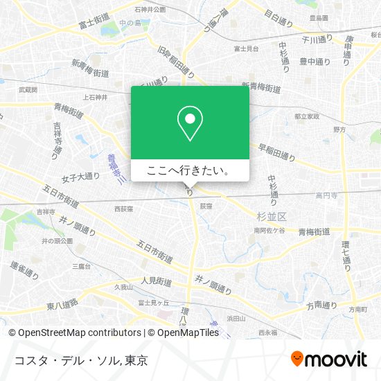 コスタ・デル・ソル地図