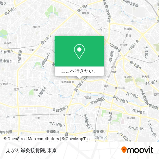 えがわ鍼灸接骨院地図