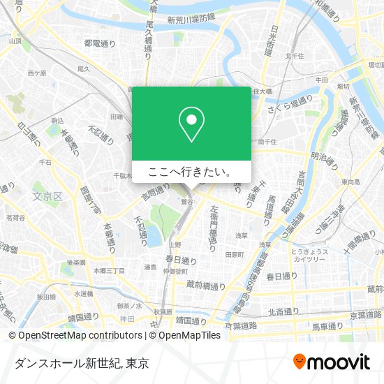 ダンスホール新世紀地図