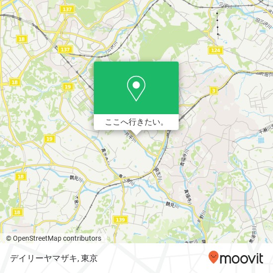 デイリーヤマザキ地図