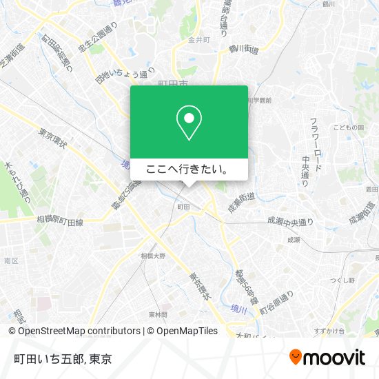 町田いち五郎地図