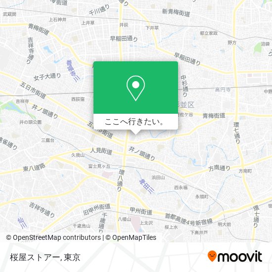 桜屋ストアー地図