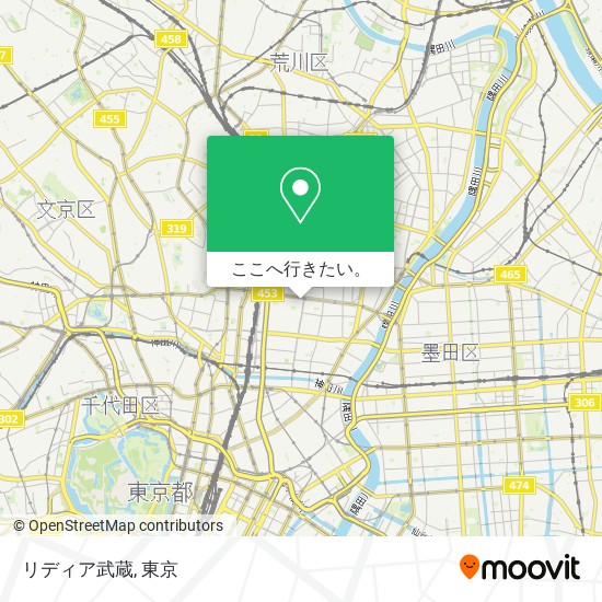 リディア武蔵地図