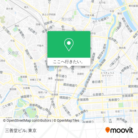 三善堂ビル地図